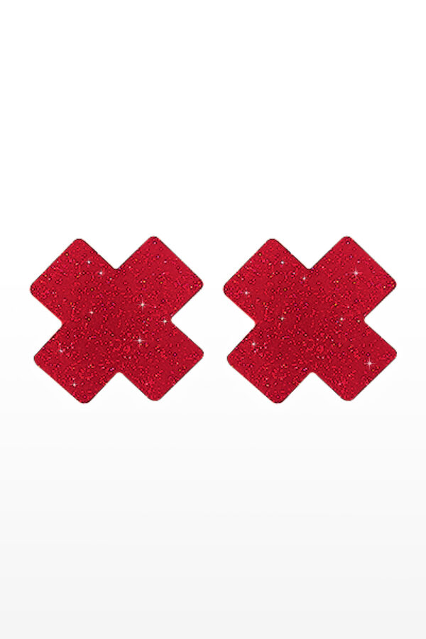 Caches mamelons Nipple X Covers rouge