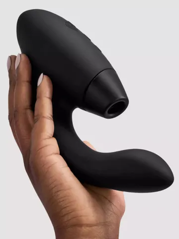 Vibromasseur ergonomique noir
