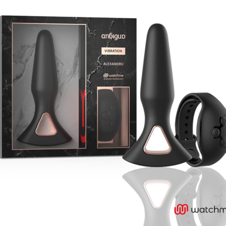 ANBIGUO - WATCHME VIBRATEUR TÉLÉCOMMANDE PLUG ANAL ALEXANDRU