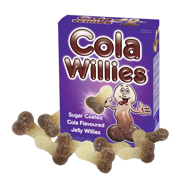 SPENCER  FLEETWOOD - BONBON CROQUER EN FORME DE PÉNIS, SAVEUR COLA