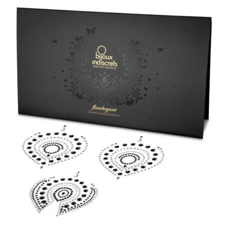 BIJOUX - INDISCRETS FLAMBOYANT NOIR  ARGENT