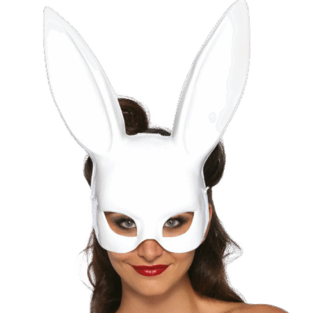 LEG AVENUE - MASQUERADE MASQUE DE LAPIN BLANC